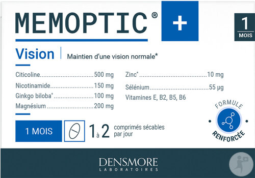 Densmore Memoptic+ Vision Complément Alimentaire 30 Comprimés Sécables