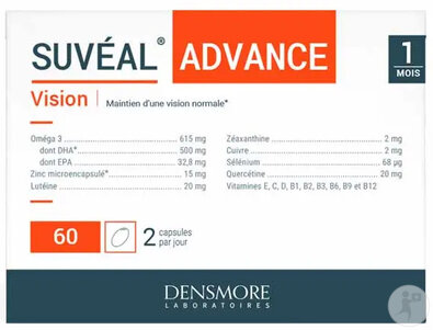 Densmore Suvéal Advance 1 Mois 60 Capsules