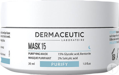 Dermaceutic Mask 15 Masque Purifiant Pot 30ml