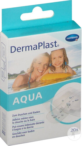 Dermaplast Aqua 3 Grandeurs 20 Pièces