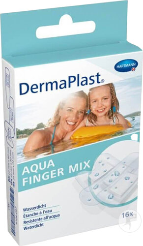 Dermaplast Aqua Finger Mix 16 Pièces