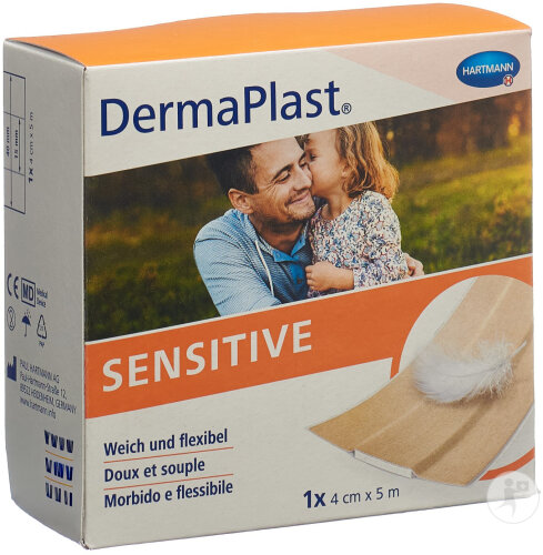 Dermaplast Sensitive Pansement Rapide 4cmx5m Chair 1 Pièce