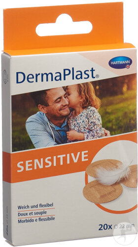 Dermaplast Sensitive Spots 22mm 20 Pièces