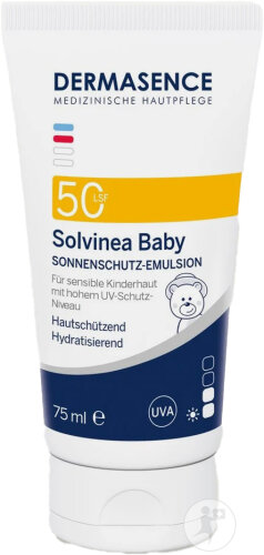 Dermasence Solvinea Baby Sun Protection Émulsion IP50 75ml