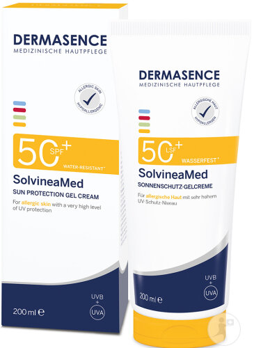 Dermasence SolvineaMed Sun Protection Gel-Crème IP50+ 200ml