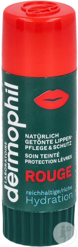 Dermophil Soin Teinté Protection Lèvres Rouge 4g