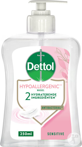 Dettol Gel Lavant Peaux Sensibles Flacon-Pompe 250ml