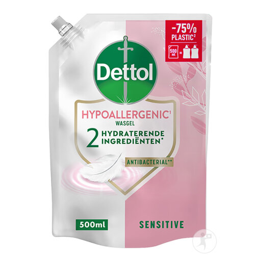 Dettol Savon Mains Soothe Lavande Et Fleur De Violette Recharge 500ml