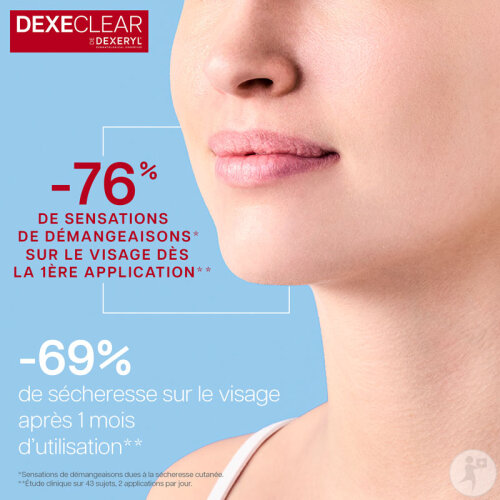 Dexeclear Nettoyant Hydratant Apaisant Peaux À Tendance Acnéique Flacon 200ml-3