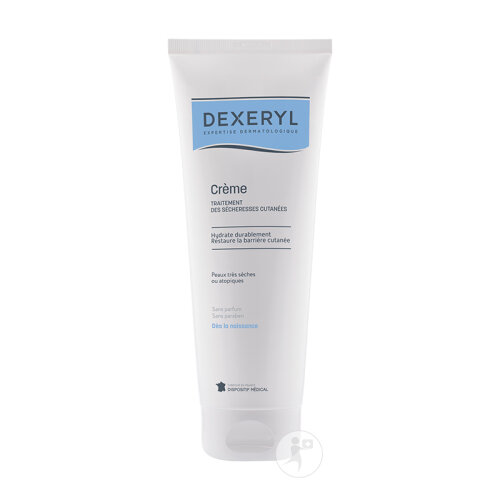 Dexeryl Crème Sècheresses Cutanées Sans Parfum Visage Et Corps Peaux Sèches Atopiques 250g-4