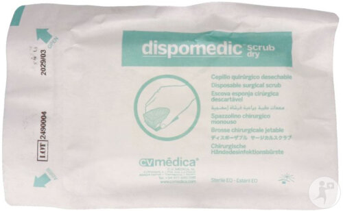 Dialex Brosse Sèche Stérile 1 Pièce