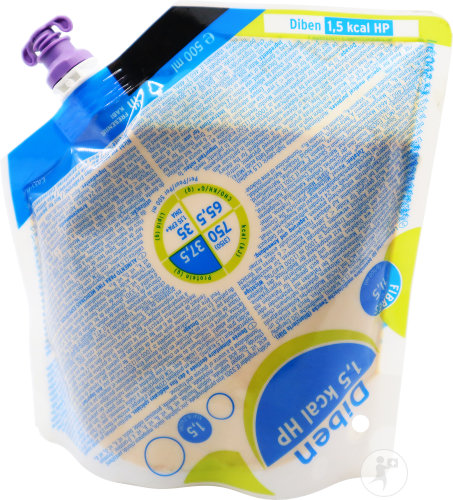 Fresubin Diben 1,5kcal HP Alimentation Complète Hypercalorique Hyperprotéinée 500ml