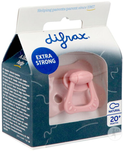 Difrax Sucette Natural +20 Mois Plus Special Edition Pink Opal 1 Pièce