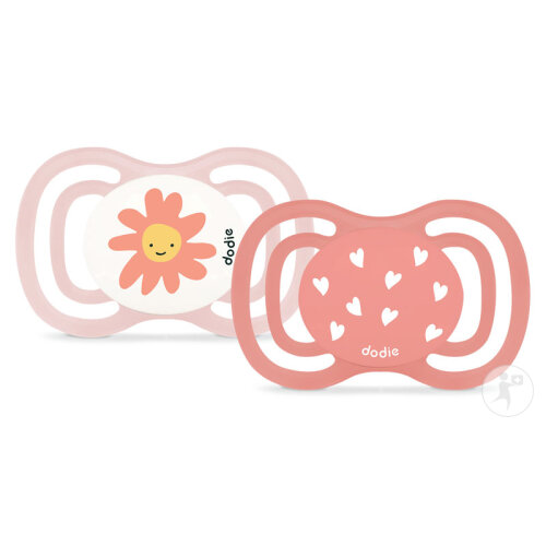 Dodie Sucettes +6 Mois Duo Jour Extra Nature Rose F2 2 Pièces-3