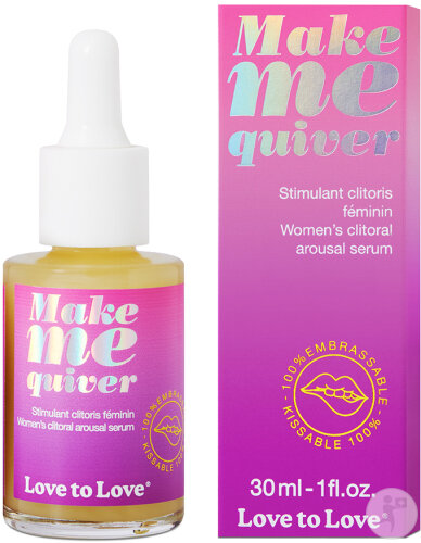 Love To Love Make Me Quiver Sérum Stimulant Clitoridien Femme 30ml