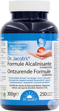 Dr. Jacob's Formule Alcalinisante 250 Comprimés