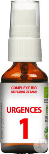 Dr. Theiss 1 Urgences Fleurs De Bach Bio Spray 20ml