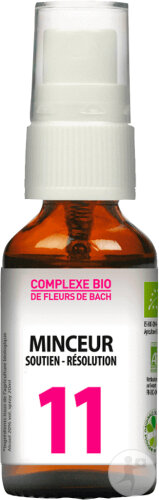 Dr. Theiss 11 Minceur Fleurs De Bach Bio Spray 20ml