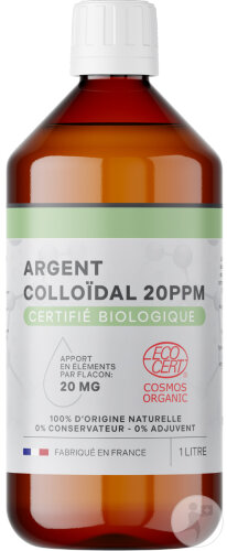Dr Theiss Argent Colloïdal Cosmos Organic Flacon 1l
