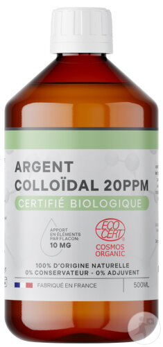 Dr Theiss Argent Colloïdal Cosmos Organic Flacon 500ml
