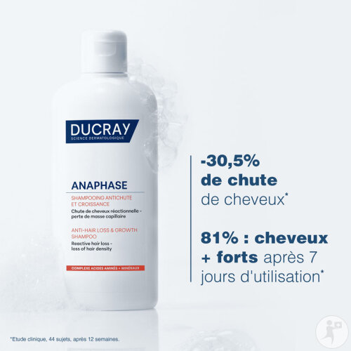 Pierre Fabre Ducray Anaphase Shampoing Antichute Et Croissance 400ml-3