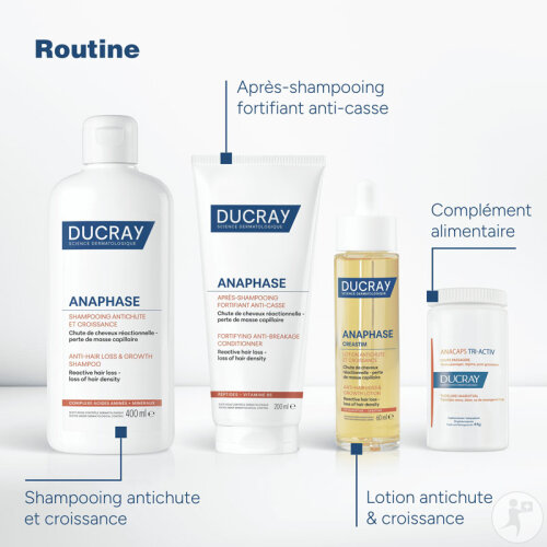 Pierre Fabre Ducray Anaphase Shampoing Antichute Et Croissance 400ml-7