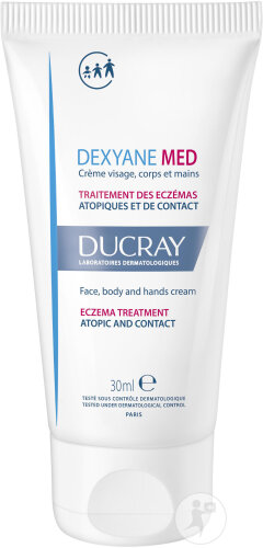 Ducray Dexyane Med Crème Réparatrice Apaisante Eczéma Tube 30ml