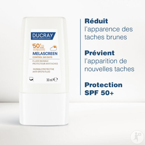 Ducray Melascreen Control 365 Days IP50+ Fluide Protecteur Antitaches 30ml-3