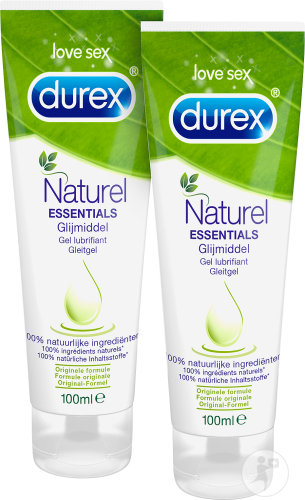 Durex Duopack Naturel Gel Lubrifiant Formule Hydratante Tube 2 x 100ml