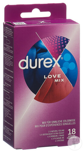 Durex Love Mix Préservatif 18 Pièces