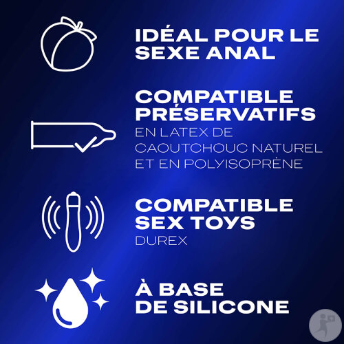 Durex Lubirifant Perfect Gliss Au Silicone Tube 250ml-2