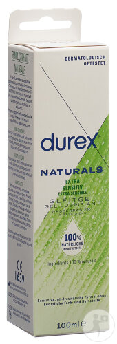 Durex Naturals Gel Lubrifiant Extra Sensible 100ml