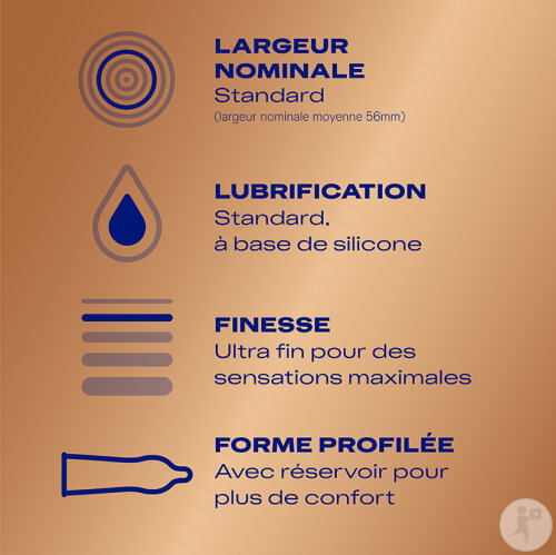 Durex Nude Préservatifs Extra Fins Sensation Peau Contre Peau 10 Pièces-2