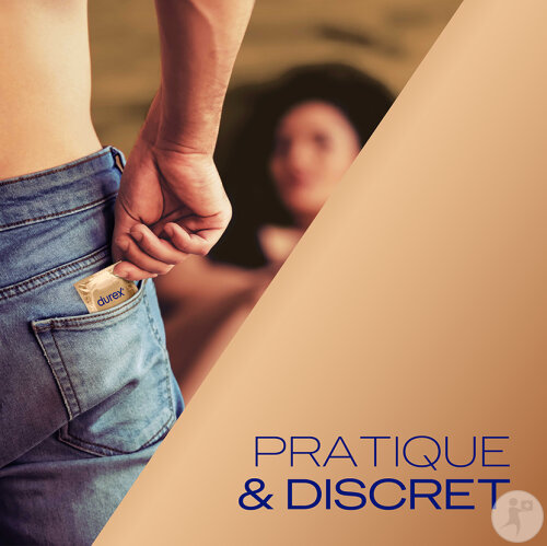 Durex Nude Préservatifs Sensation Peau Contre Peau Ultra Fin Extra Large 2 Pièces-5