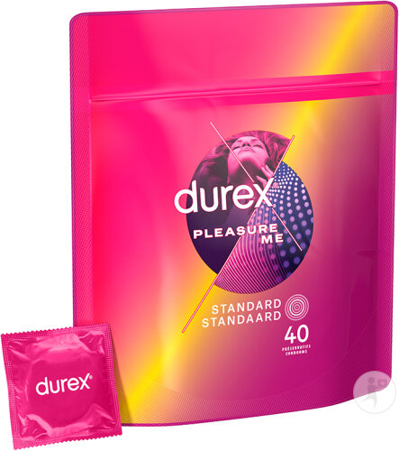 Durex Pleasure Me Préservatifs 40 Pièces