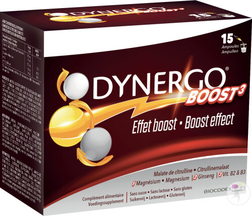 Dynergo Boost Ampoules 15x10ml
