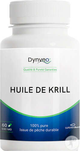 Dynveo Huile De Krill Pure 60 Gélules
