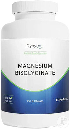 Dynveo Magnésium Bisglycinate Chélaté 180 Gélules