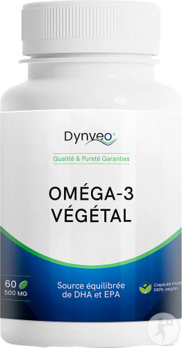 Dynveo Oméga-3 Végétal 60 Capsules