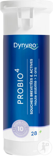 Dynveo Probio4 Complexe Probiotiques 28 Gélules