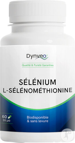 Dynveo Sélénométhionine Sélénium Organique 60 Gélules