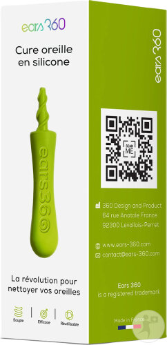 Ears 360 Cure-Oreille Vert 1 Pièce