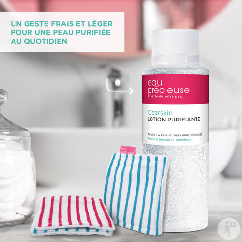 Eau Précieuse Clearskin Lotion Purifiante Peaux à Tendance Acnéique Flacon 375ml-3