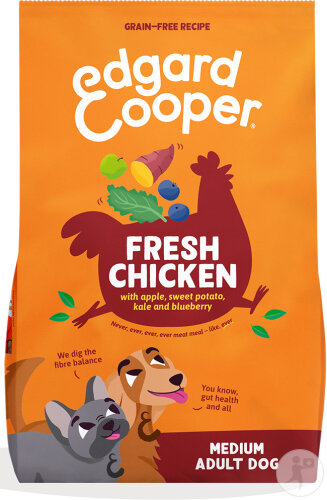 Edgard & Cooper Croquettes Chiens Adultes Medium Poulet Frais 7kg