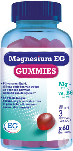 EG Magnésium Gummies 60 Gommes