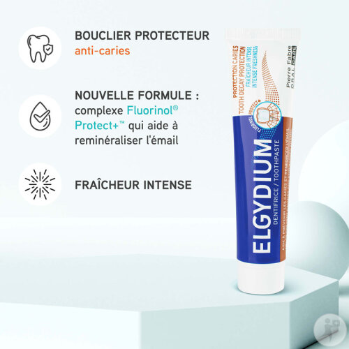 Oral Care Elgydium Dentifrice Protection Caries 75ml-3