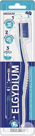 Elgydium Oral Care Brosse À Dent 4en1 Médium 1 Pièce