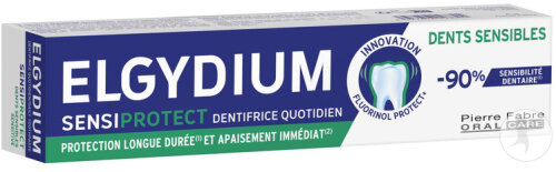 Elgydium Sensiprotect Dentifrice Quotidien Dents Sensibles 75ml