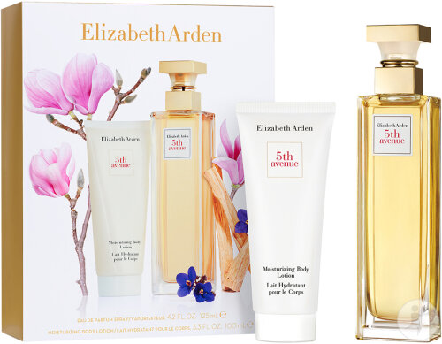 Elizabeth Arden Coffret 5th Avenue Eau De Parfum Et Lait Hydratant Soin Corps 2 Produits