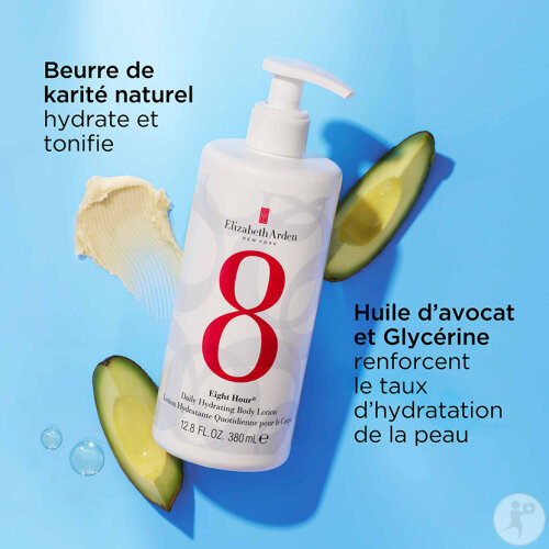 Elizabeth Arden Eight Hour Lotion Hydratante Quotidienne Corps Flacon-Pompe 380ml-4